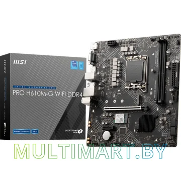 Материнская плата MSI Pro H610M-G WiFi DDR4 картинка 5